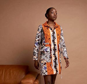 Colourful Print Dress for Women by Molly Rose Clothing